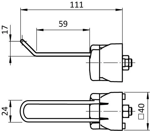 plan crochet porte-outils