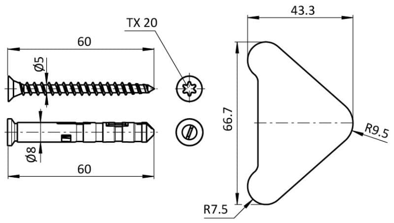 plan visserie pour rail fifo