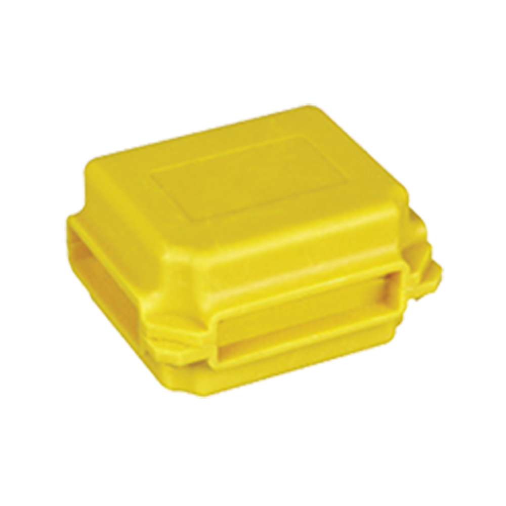 Boîte gel jaune 1 pièce