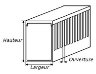 schema goulottes électriques 25x25